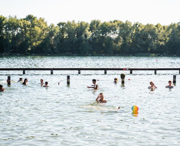 Swimming in open water